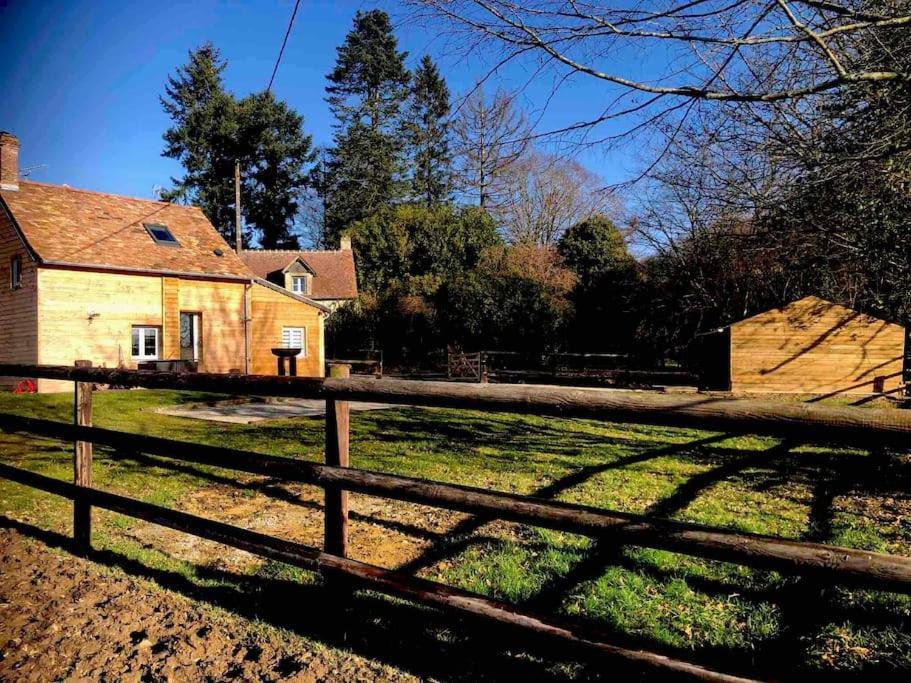 Cottage Cocooning Romantique Avec Jaccuzzi Prive Ancinnes Exteriör bild